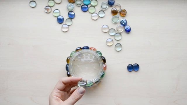 Candlestick | Glass | Подсвечник из стеклянных камешков | Handmade смотреть онлайн