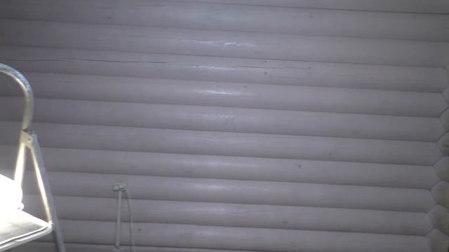 Работы в бревенчатом доме-внутренняя отделка.Ставим двери. смотреть онлайн