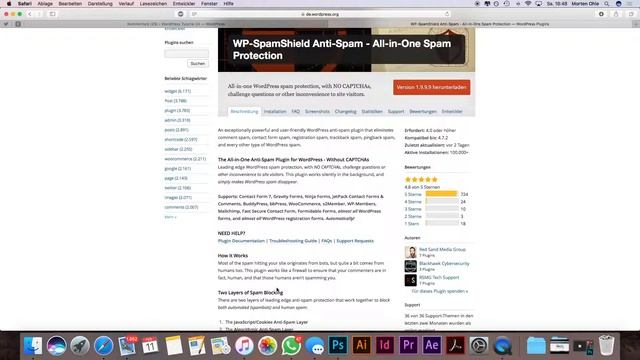 WordPress Anti Spam Plugin kostenlos - Tutorial Deutsch смотреть онлайн