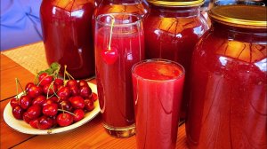 Компоты Теперь НЕ ДЕЛАЮ!!!  Новый СПОСОБ ЗАГОТОВКИ ЧЕРЕШНИ/ВИШНИ На Зиму / нектар без соковыжималки