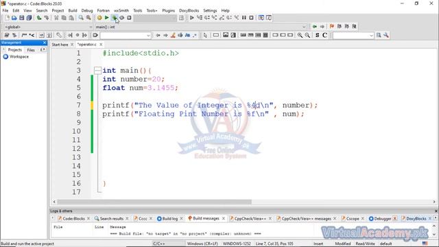 Uses of Format Specifiers and Escape sequences in C Program with Examples, 09 смотреть онлайн