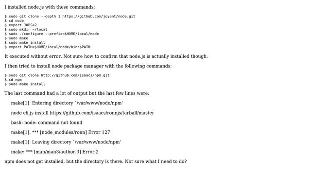 DevOps & SysAdmins: Having some trouble installing node package manager смотреть онлайн