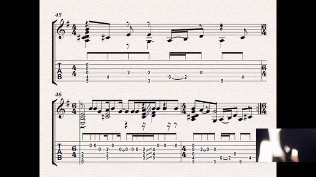 Sanitarium (Metallica) - How to play TABs смотреть онлайн