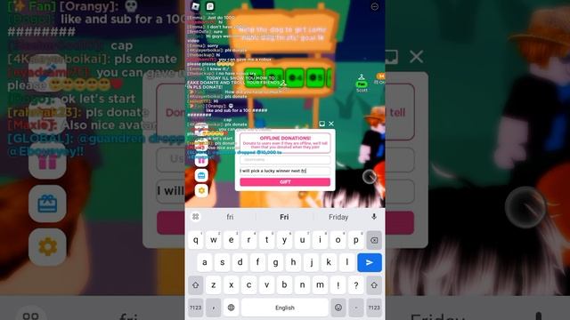 HOW TO FAKE DONATE IN ROBLOX PLS DOANTE! смотреть онлайн
