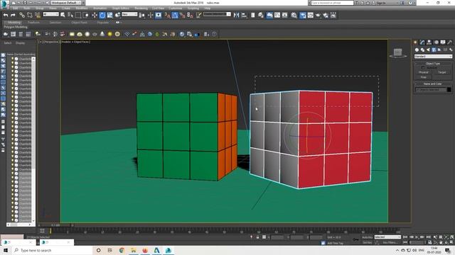 3DS Max Rubik's Cube Tutorial Part 2 смотреть онлайн