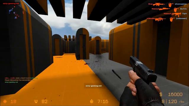 Counter Strike: Source Gun Game on Textures Map HD смотреть онлайн