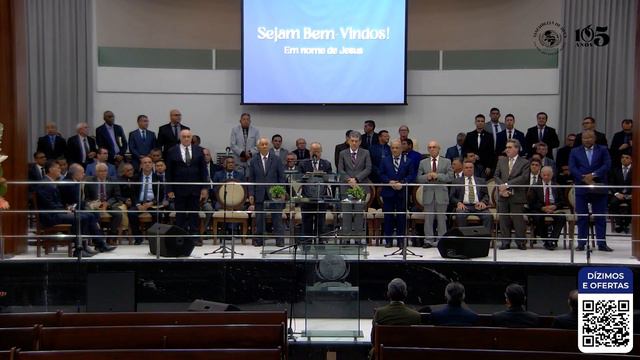Culto de Doutrina - Templo Central IEADERN - 16/02/2024 смотреть онлайн