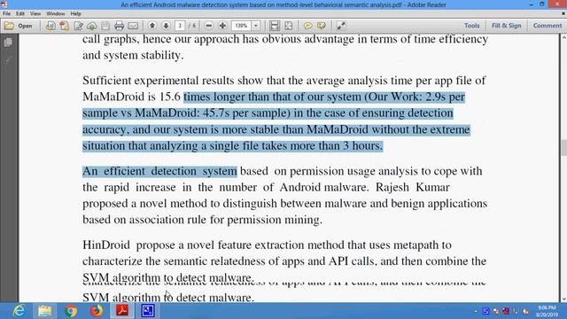 An efficient Android malware detection system based on method level behavioral semantic analysis смотреть онлайн