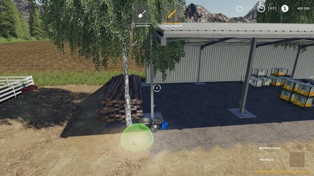 FS 19  - Продаю доски.  Продаю УРОЖАЙ.  Ставлю НАВЕС для техники -  Фермер в Штате МОНТАНА # 35