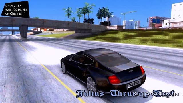 Bentley Continental GT New Crash Accident 2017 ENB Top Speed _REVIEW смотреть онлайн