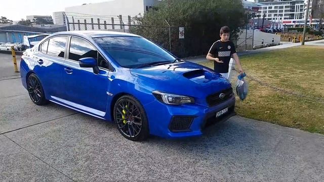 2018 Subaru WRX STi review 2016 changeover WR blue Subaru STI refresh changes wheels upgrades смотреть онлайн