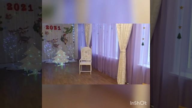 новогоднее украшение зала МДОУ 47 г. Тирасполь ПМР смотреть онлайн