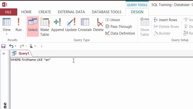 Access SQL - How To Use LIKE, *, and [ ] Wildcards in the WHERE clause смотреть онлайн