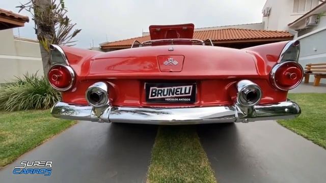 Ford Thunderbird 1955 | MOTOR V8 NO SEU ANO MAIS BONITO E CHARMOSO DE FABRICAÇÃO смотреть онлайн