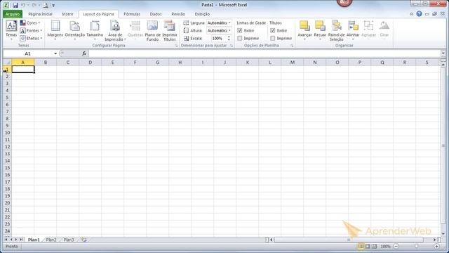 Aula 1 Curso Excel 2010 Básico - Conhecendo o Excel 2010 смотреть онлайн