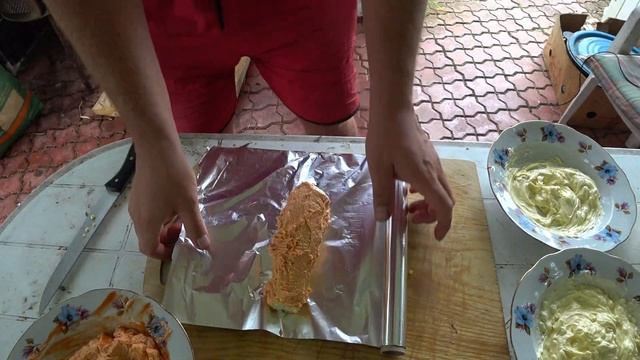 Кукуруза три соуса на мангале в фольге смотреть онлайн