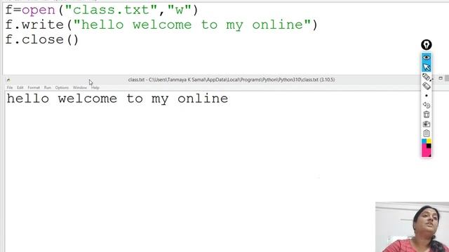 FILE HANDLING IN PYTHON (WRITE(),WRITELINES(),READ()) FUNCTIONS смотреть онлайн