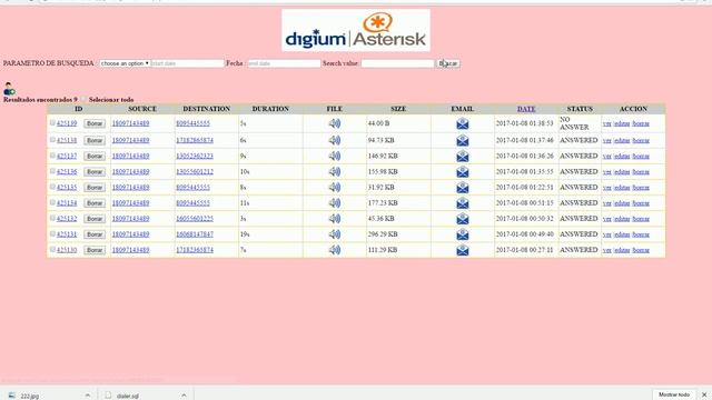 Asterisk PHP MYSQL CDR / Click to Call смотреть онлайн