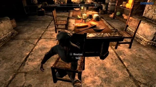 The Elder Scrolls V: Skyrim Funny Ragdoll смотреть онлайн