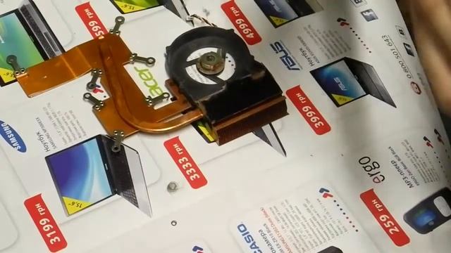 Разборка и чистка ноутбука TOSHIBA L20-157 смотреть онлайн