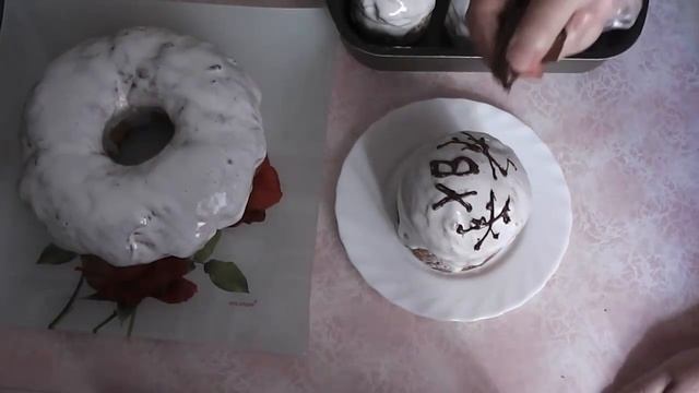 Украшение Куличей шоколадом смотреть онлайн