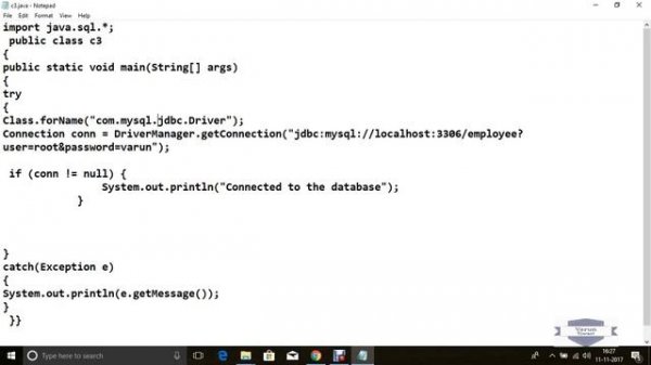 Java code to retrieve data from mysql server