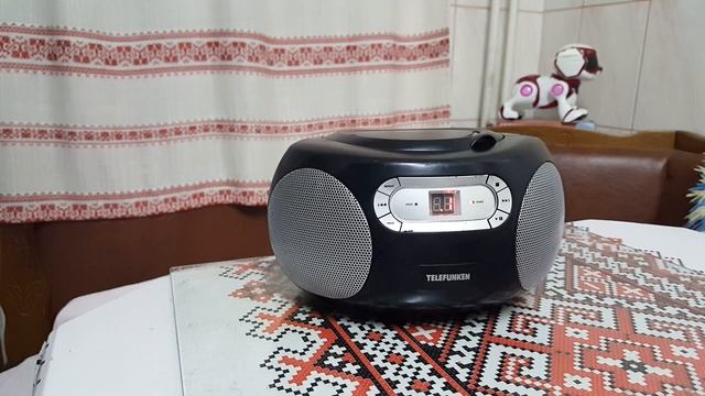 Boombox Radio CD Telefunken RC1009 (Germany) смотреть онлайн