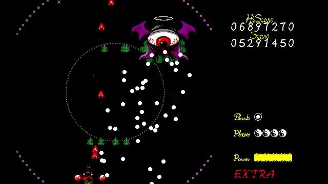 Touhou 2: The Story of Eastern Wonderland Extra Stage Clear (Reimu C) смотреть онлайн