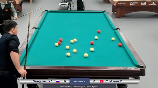 Открытый кубок Москвы. Корона. Стол№10 смотреть онлайн