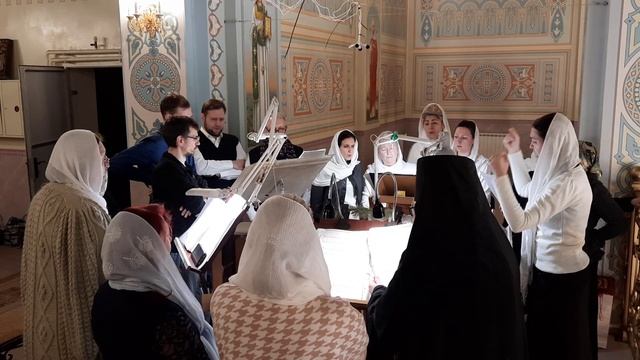 Задосто́йник праздника. Регент Екатерина Артюхова. смотреть онлайн