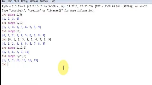 range function in python смотреть онлайн