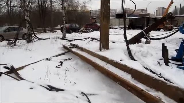 Пробное испытание вибропогружателя Финарос 600 смотреть онлайн