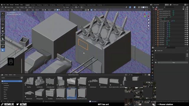 Blender → Shoreline power station смотреть онлайн