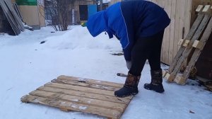 как разобрать поддон/как легко и просто разобрать поддон.