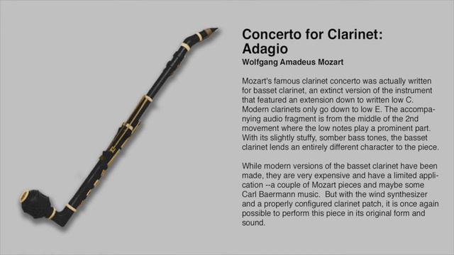 Mozart: Clarinet Concerto - Adagio смотреть онлайн
