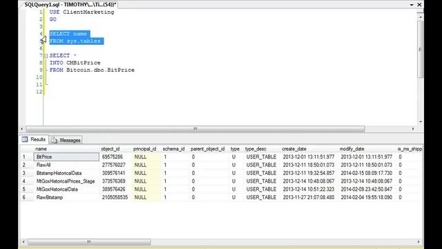 TSQL: How To Copy A Table From One Database To Another смотреть онлайн