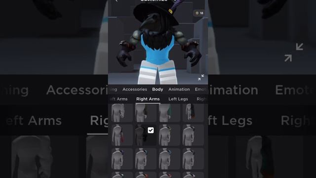 ROBLOX layered clothing trick #2 The Plague Doctor #roblox #layeredclothing смотреть онлайн