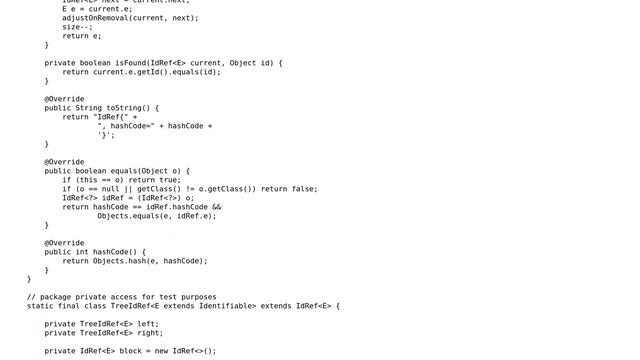 Code Review: java.util.Set extension/implementation смотреть онлайн