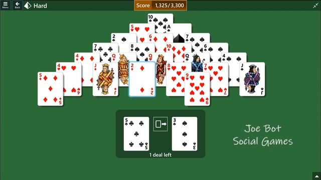 Microsoft Solitaire Collection - Pyramid - March 11 2023 смотреть онлайн
