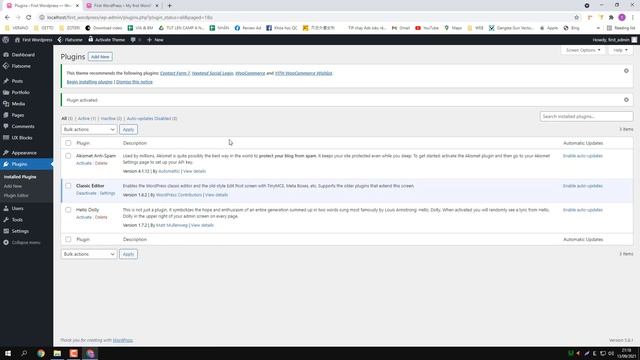 Learn Wordpress - Lesson 2: Install theme and customize смотреть онлайн