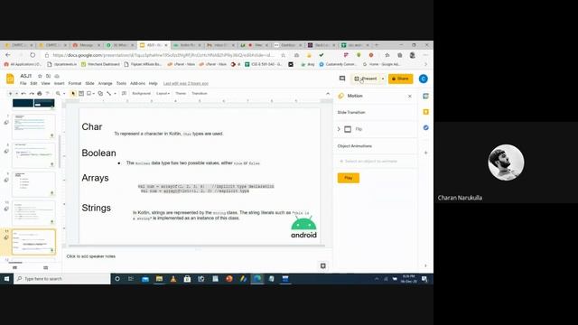 Android Study Jams | Introduction to kotlin | DSC CMRTC смотреть онлайн