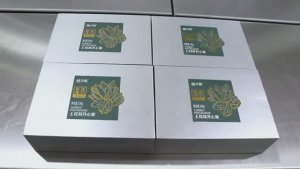 AU-R-200TT Автоматическая этикетировочная машина  верхняя этикетка