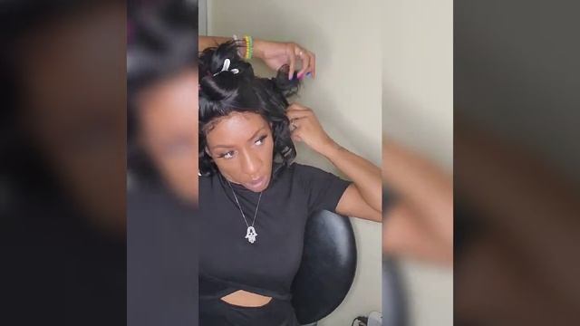 #WIG STYLING W/ TIGI BED HEAD WAVE ARTIST .. MUST SEE DEEP WAVES ? смотреть онлайн