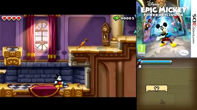 Disney Epic Mickey: Power of Illusion playthrough [Part 1] смотреть онлайн