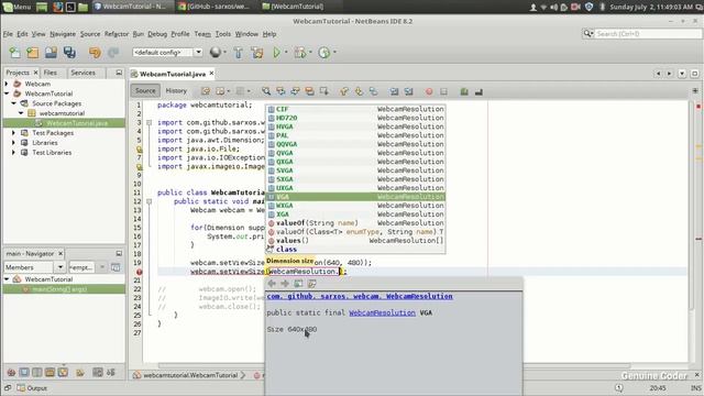 Java Webcam Capture for Beginners #2 : Take Images with Different Resolutions смотреть онлайн