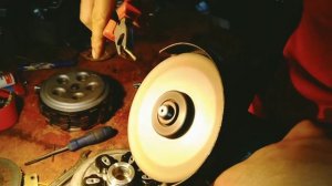 Ремонт корзины сцепления Yamha xjr 400