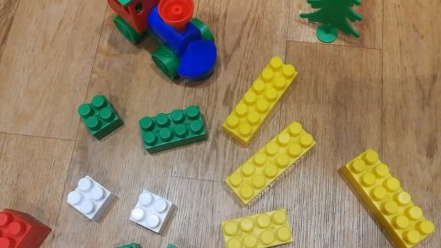 Конструктор ПОЛЕСЬЕ Строитель Видеоотзыв (обзор) Екатерины смотреть онлайн