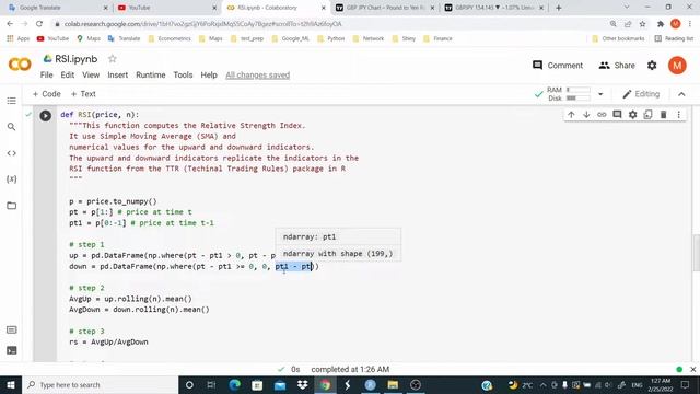 Write Functions in Python: Relative Strength Index | RSI || 06 смотреть онлайн