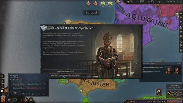 Ck3 - Convene the Council of Toledo смотреть онлайн