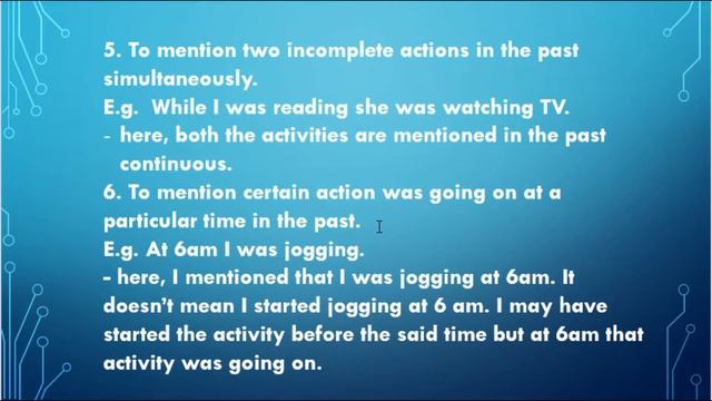 Past Continuous Tense - Usage - Formation - Verb Conjugation - SOWJANYA'S ENGLISH CLASS смотреть онлайн